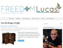 Tablet Screenshot of freedomlucas.com